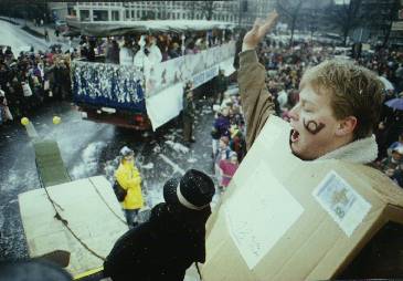 Karneval 1994 - Markus als Paket