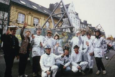 Karneval 1996 - Die Tetraeder-Crew